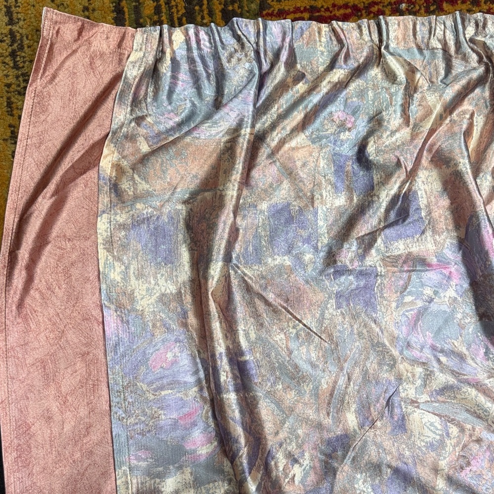 Pastel Patterned Curtains (Match Valance Post) - Picture 3 of 5